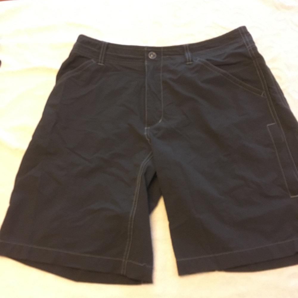 Kuhl cargo shorts, Sz 34, charcoal grey
